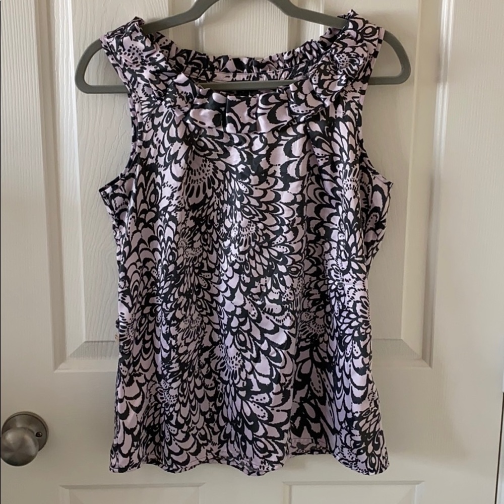 Banana Republic Satin Blouse - Floral